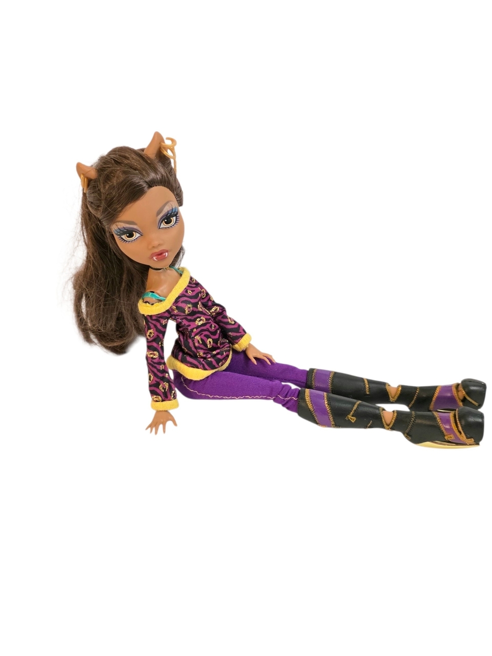 Monster High Clawdeen Wolf Schools Out G1 Fashion Doll 2011 Toys Kids Collectors